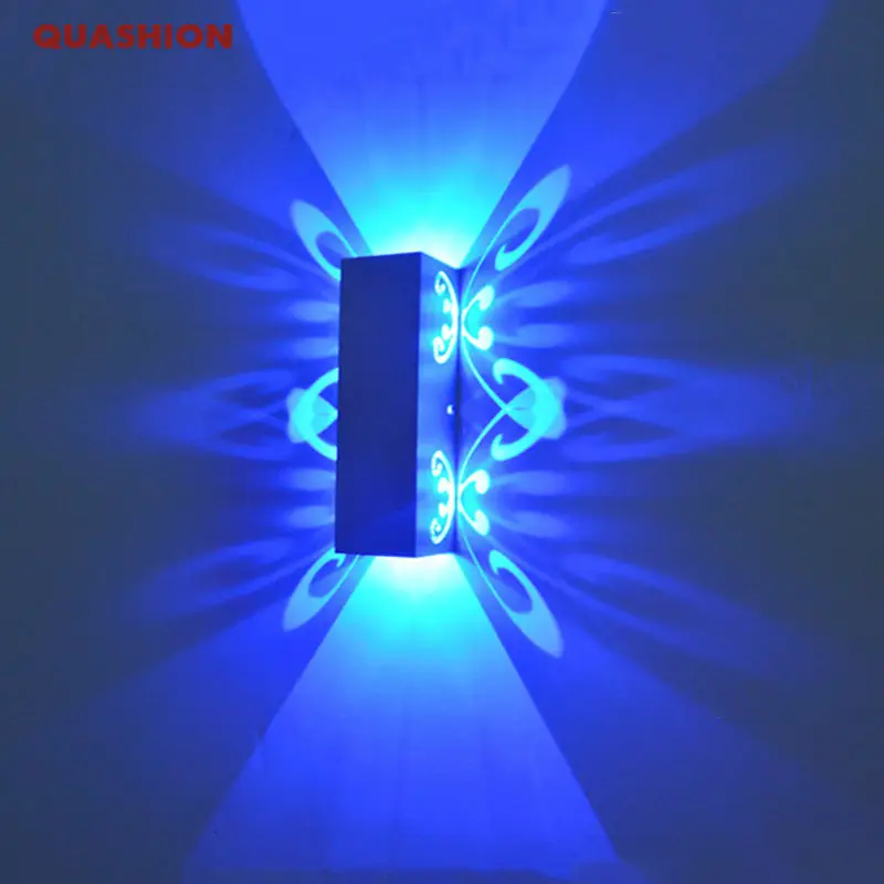 Настенный светильник светодиодный алюминиевый 2 Вт|up down wall light|wall lightwall light up |