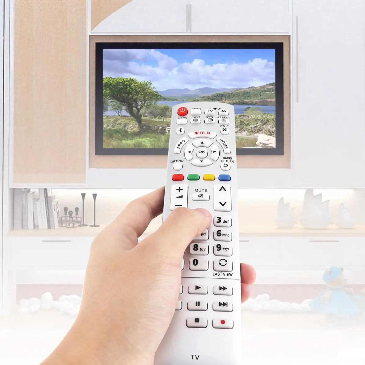 ИК-пульт дистанционного управления для телевизоров Panasonic N2QAYB001010 / N2QAYB000842 N2QAYB000840