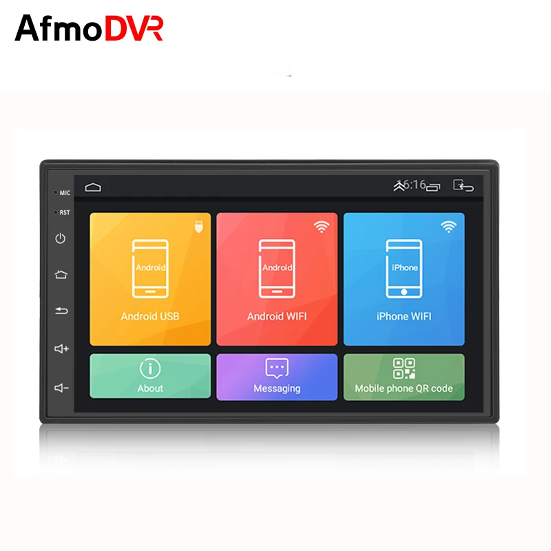 Android 8 1 2 Дин радио мультимедиа видео плеер Универсальный Авто Стерео gps