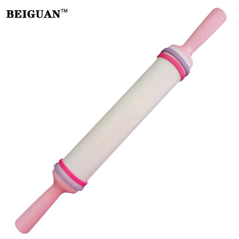 36 см рельефное тиснение для торта инструменты украшения пластиковая скалка