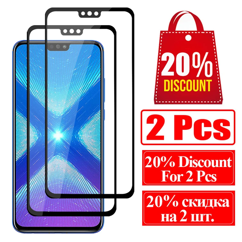 Защитное стекло для huawei honor 8x x8 8 x Закаленное Стекло защита экрана honer xonor huawey