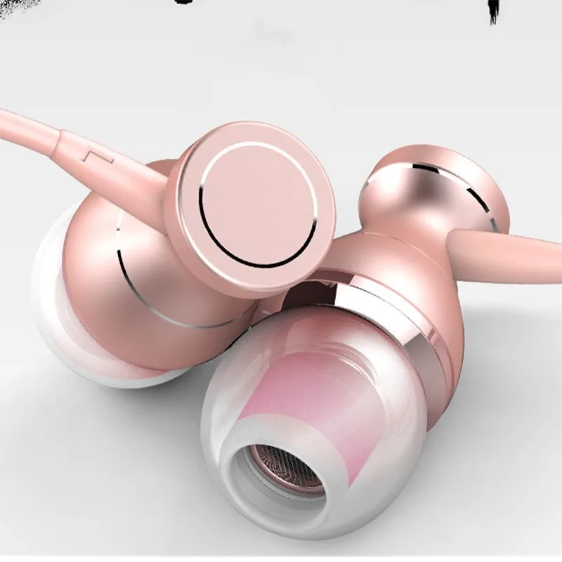 Мм 3 5 мм Металлические Наушники Микрофон Стерео Бас earset для iphone 6S samsung