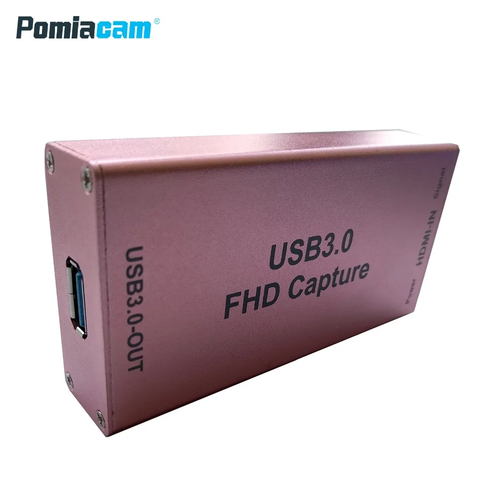 VC30 HDMI-IN видеозахвата USB3.0 1080 P 60FPS карта захвата коробка для Windows Linux IOSX Android Системы для веб-литой прямые трансляции
