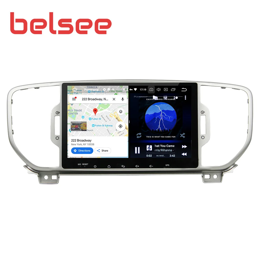 Belsee Kia Sportage 2016 2017 2018 4 Гб 64 8 ядер 9 дюймов HD экран Android 0 автомобильное радио стерео