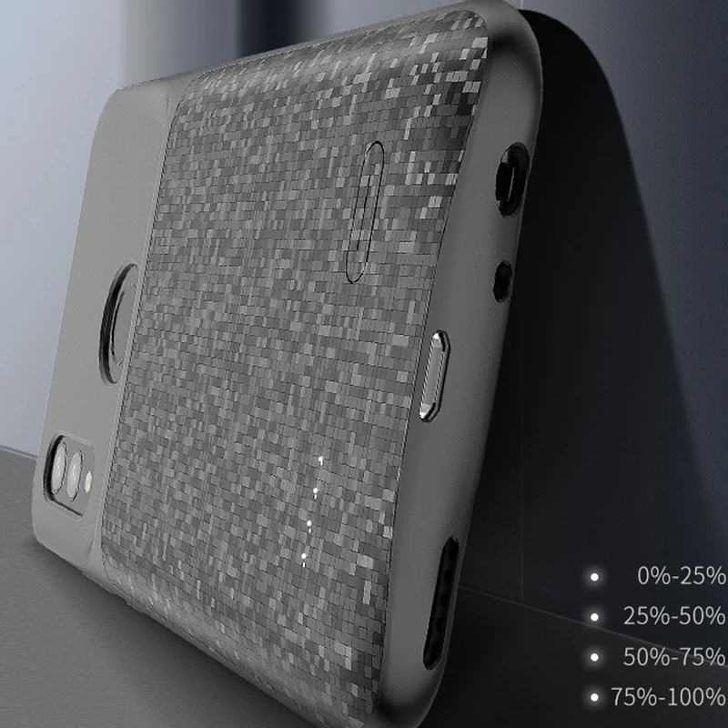 4700mAh power Bank чехол для huawei P Smart Silm Силиконовый противоударный аккумулятор зарядное устройство чехол для huawei Honor 10 Lite power
