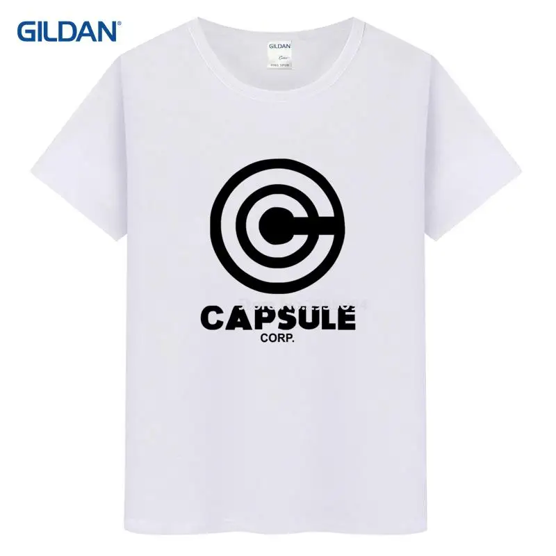 Горячая рекомендуем Capsule corp DragonBall логотип alamakazam и музыка рок-группы 2017 футболка