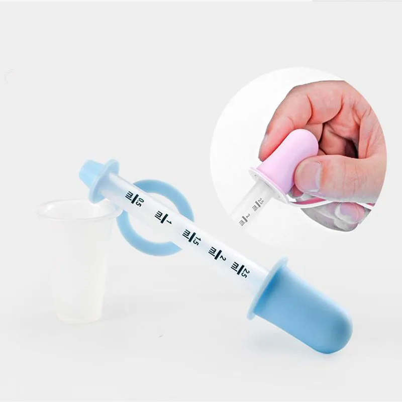1 комплект для младенцев детей силиконовая вода молоко медицина суп соска фидер