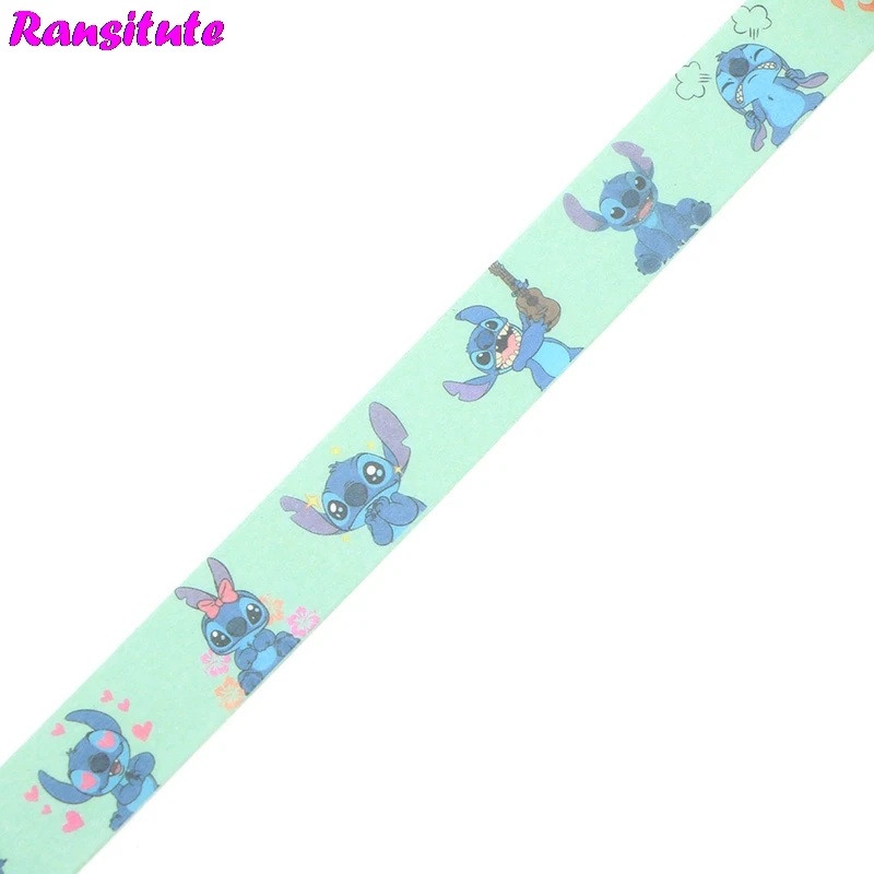 Ransitute 2 шт./компл. мультфильм Вышивка крестом детская игрушка лента Washi дорожная лента игрушечный автомобиль украшения ручной учетной записи стикеры R392