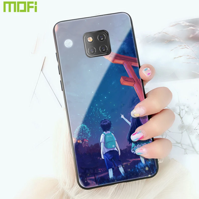 Чехол для huawei mate 20 X, чехол для huawei mate 20 Lite, чехол mate 20 Pro mate 9 10 Pro Mofi с рисунком лимона, милый мультяшный розовый чехол для влюбленных