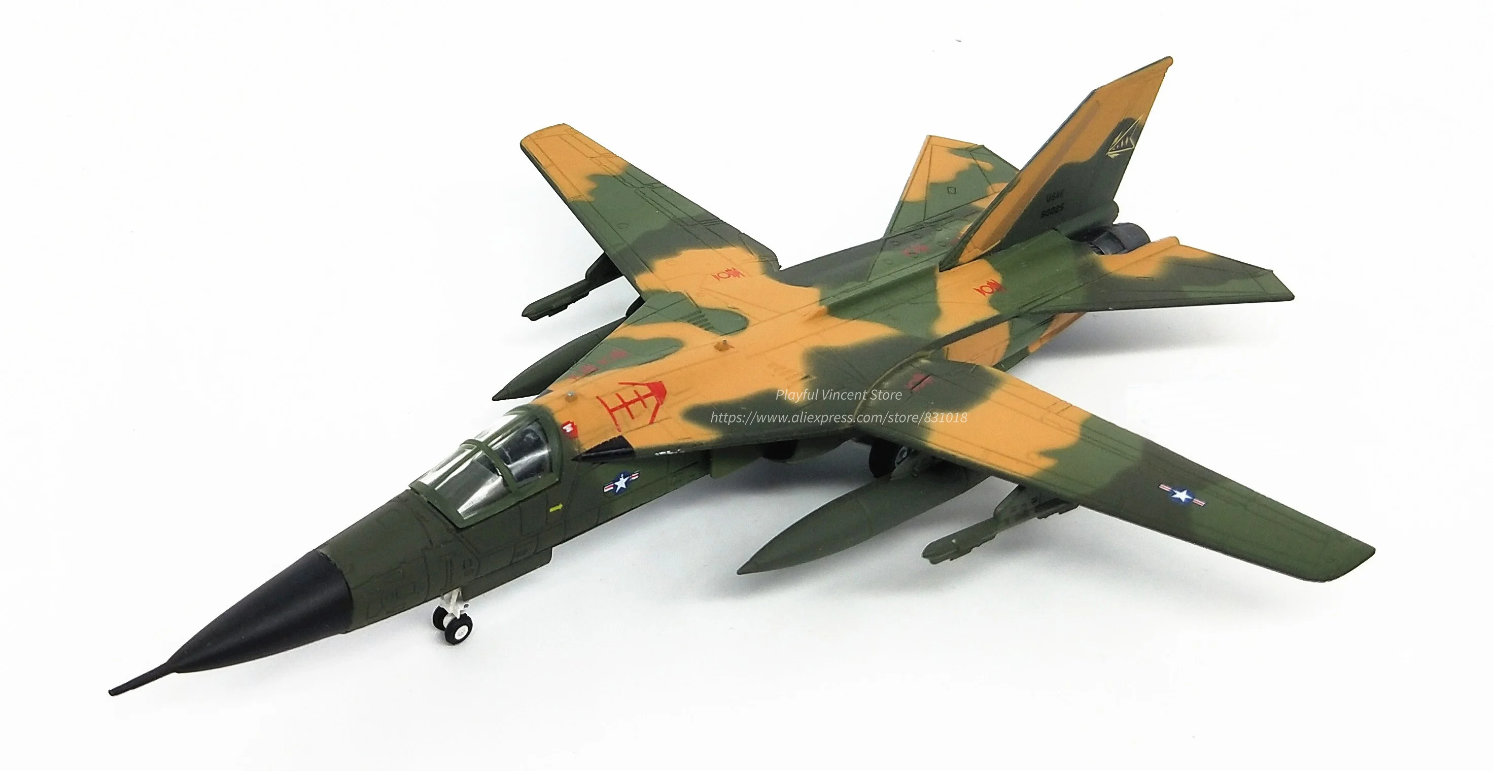 Редкое Специальное предложение 1:144 ВВС США F-111A боев бомбардировщик модель сплава модель коллекции