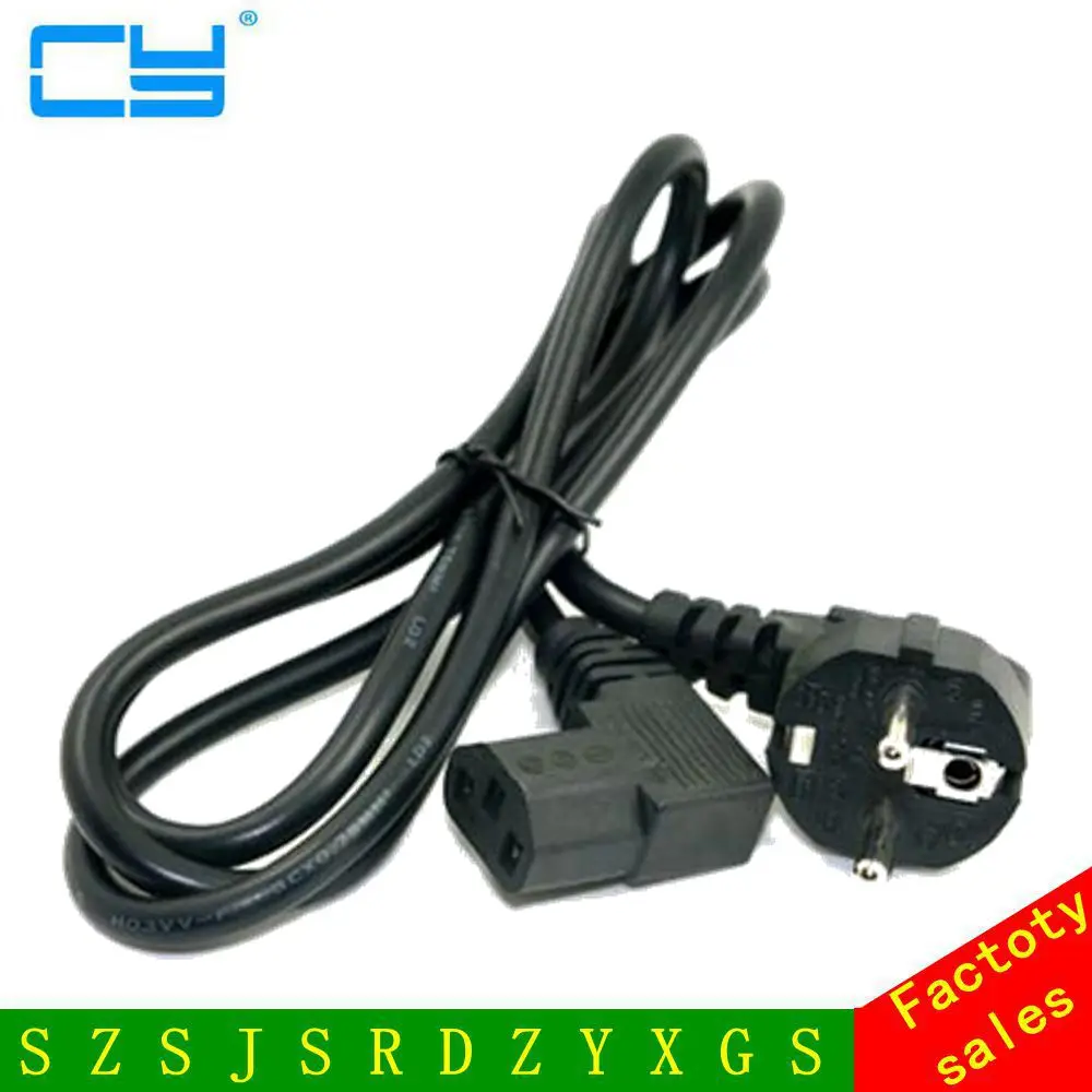 Плоский шнур питания для ЖК экрана 5 футов 1 м|c13 c14 power cord|c13 connectorcord velvet |