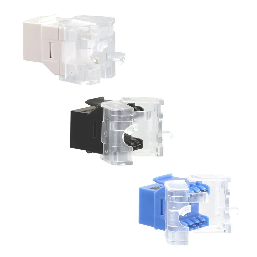 Сети CAT6 RJ45 муфта utp keystone модульный Extension Jack Plug адаптер Разъемы Интернет Ethernet LAN