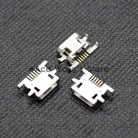 10pcs Micro USB Jack Connector Samice 5 -Pin Ładowanie gniazda dla Sony Xperia M C1904 C1905 C2004 C2005