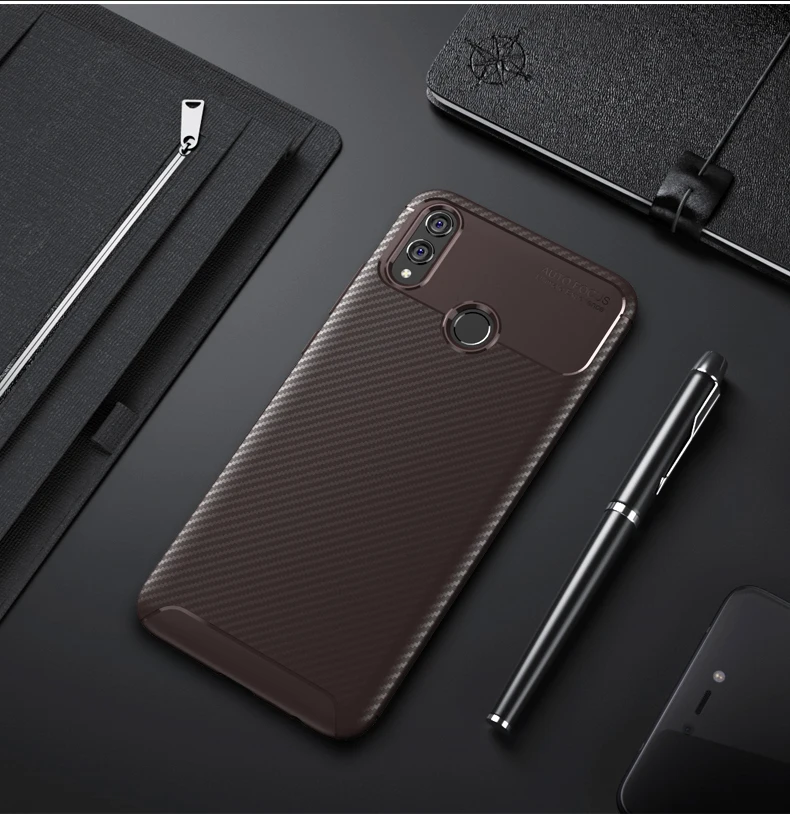 Чехлы для Huawei Honor 8X / Max чехол волокно ультра тонкий силиконовый мягкий телефона