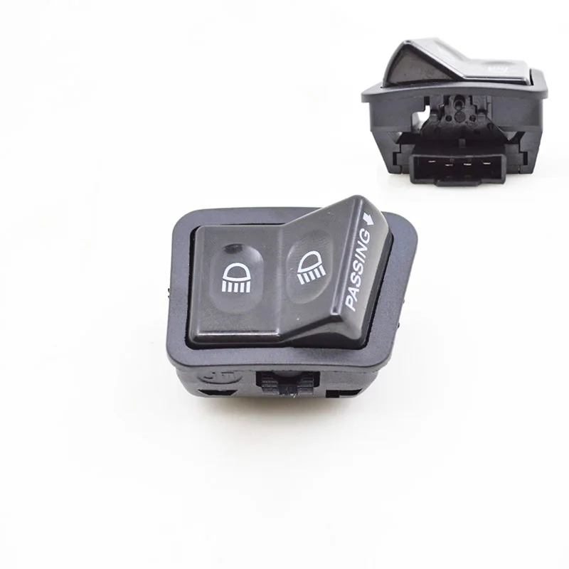 Dimmer 1 шт. Uinversal мотоцикл старт диммер фары Рог переключатель кнопка для GY6 ATV TAOTAO Байк мопед скутер переключатель кнопка - Цвет: Dimmer