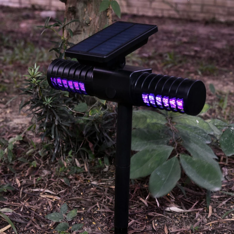 Solar Mosquito Killer Led Light USB Repellent IP65 Insect Trap Lamp UV Bug Zapper Pest Control Repeller Wall | Дом и сад