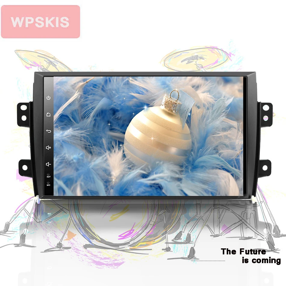 Beste In Dash Auto Radio Stereo Pc Tape Hoofd Media Unit Met 4G Wifi Octa Core Android 10.0 Voor Suzuki SX4 2006-2013 Muziek Mp5 Ipod Bt