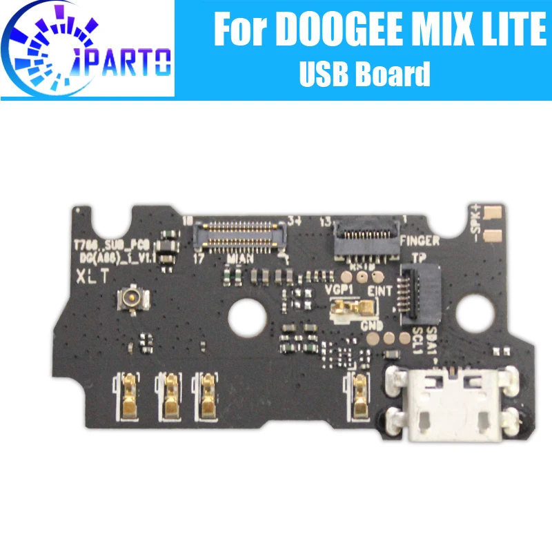 

DOOGEE MIX LITE usb board 100% Original New for usb plug charge board Replacement Accessories for DOOGEE MIX LITE Cell Phone