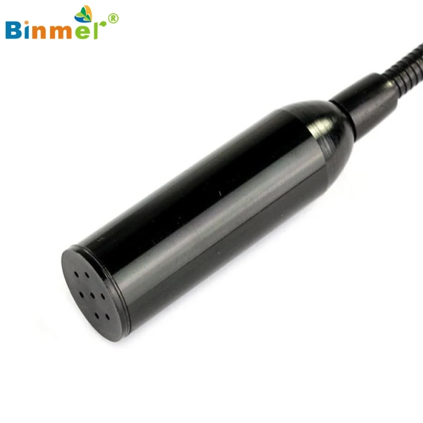 Binmer мини USB гибкий стерео микрофон для ПК ноутбука черный Mfeb16 MotherLander
