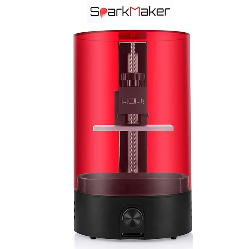 Горячая Распродажа! ЖК дисплей 3d printe WOW sparkmaker светильник УФ полимер SLA! DLP! 3D