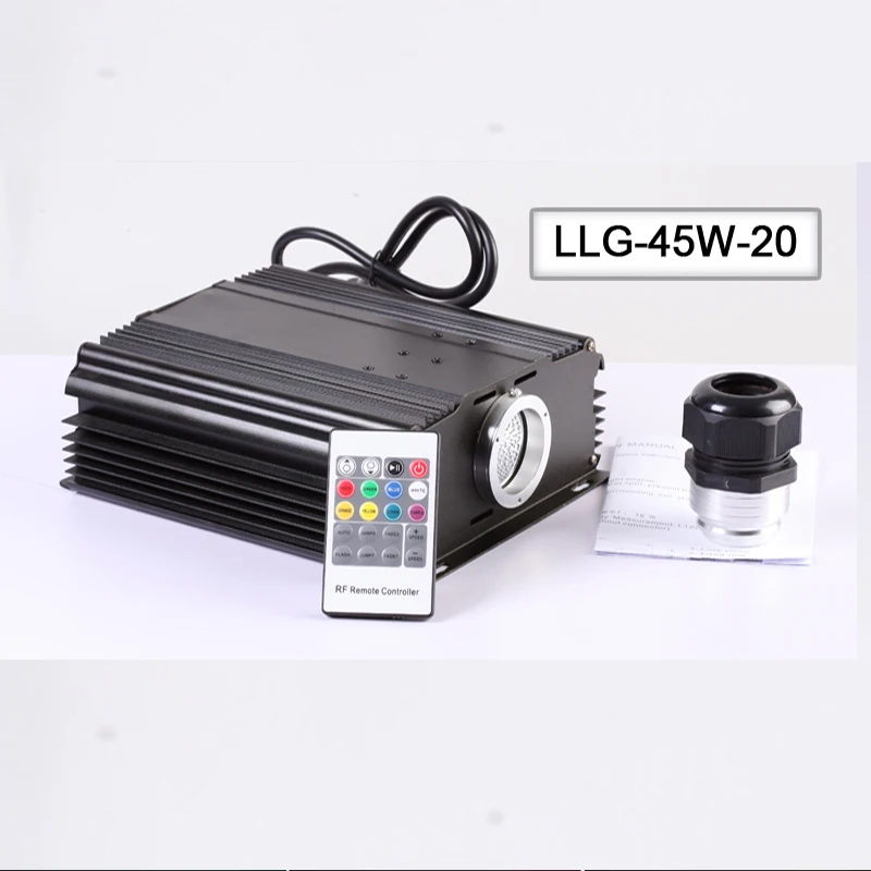 

China manufature rgb fiber optical equipment 45W 75W 100W 150W