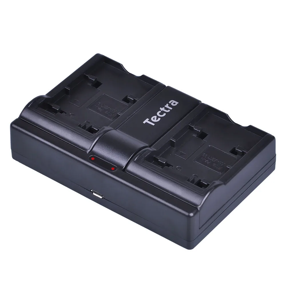 Аккумулятор Tectra 1 шт. 3900 мА/ч для VW VBT380 Panasonic V380 V800 батарея + USB двухканальный