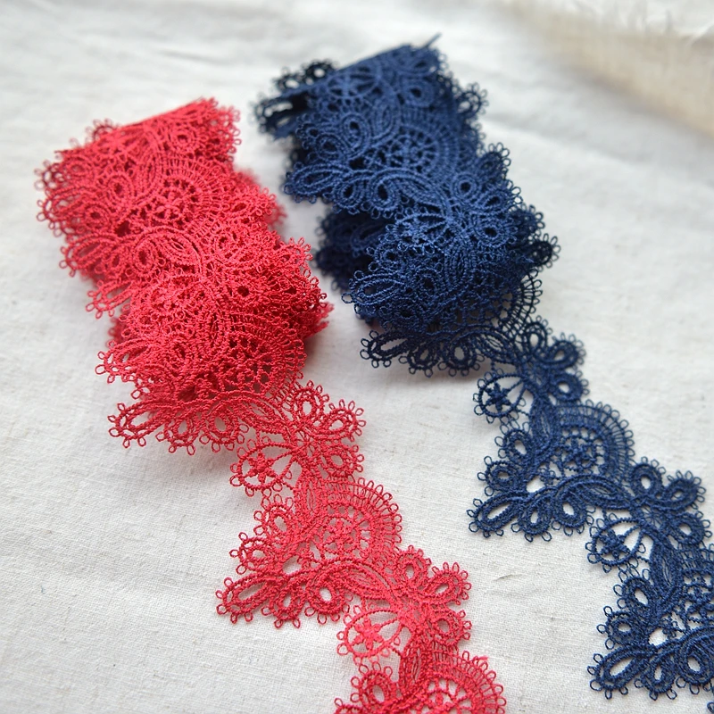 High-quality hot sale water soluble embroidery lace Lace accessories 5.3 cm G029 all post free | Дом и сад