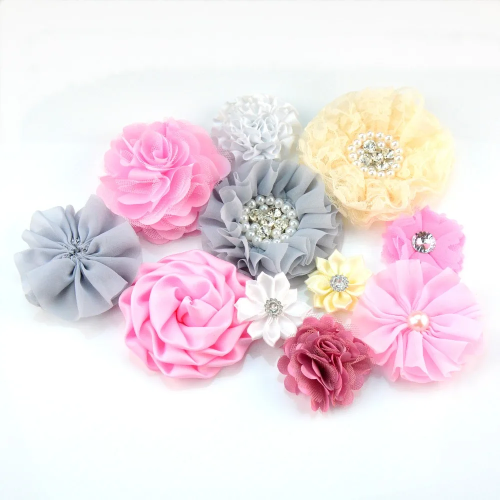 DIY Headband Making Kit Shabby Chic Country Meadow Collection girl Shower Station | Аксессуары для одежды