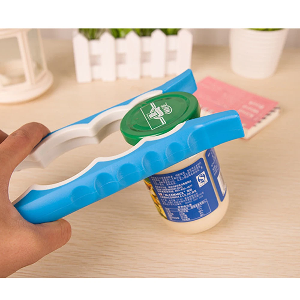 1 шт. Творческий Силиконовый Многофункциональный четыре в одном открывалка для