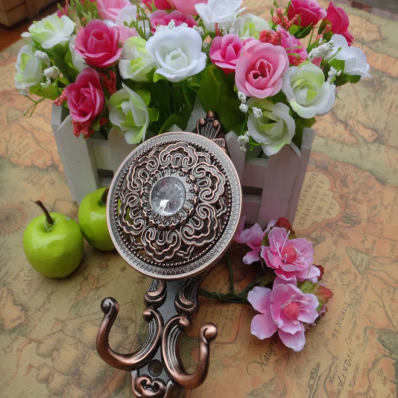 1 пара занавеска с бриллиантами крючок настенные крючки в европейском стиле