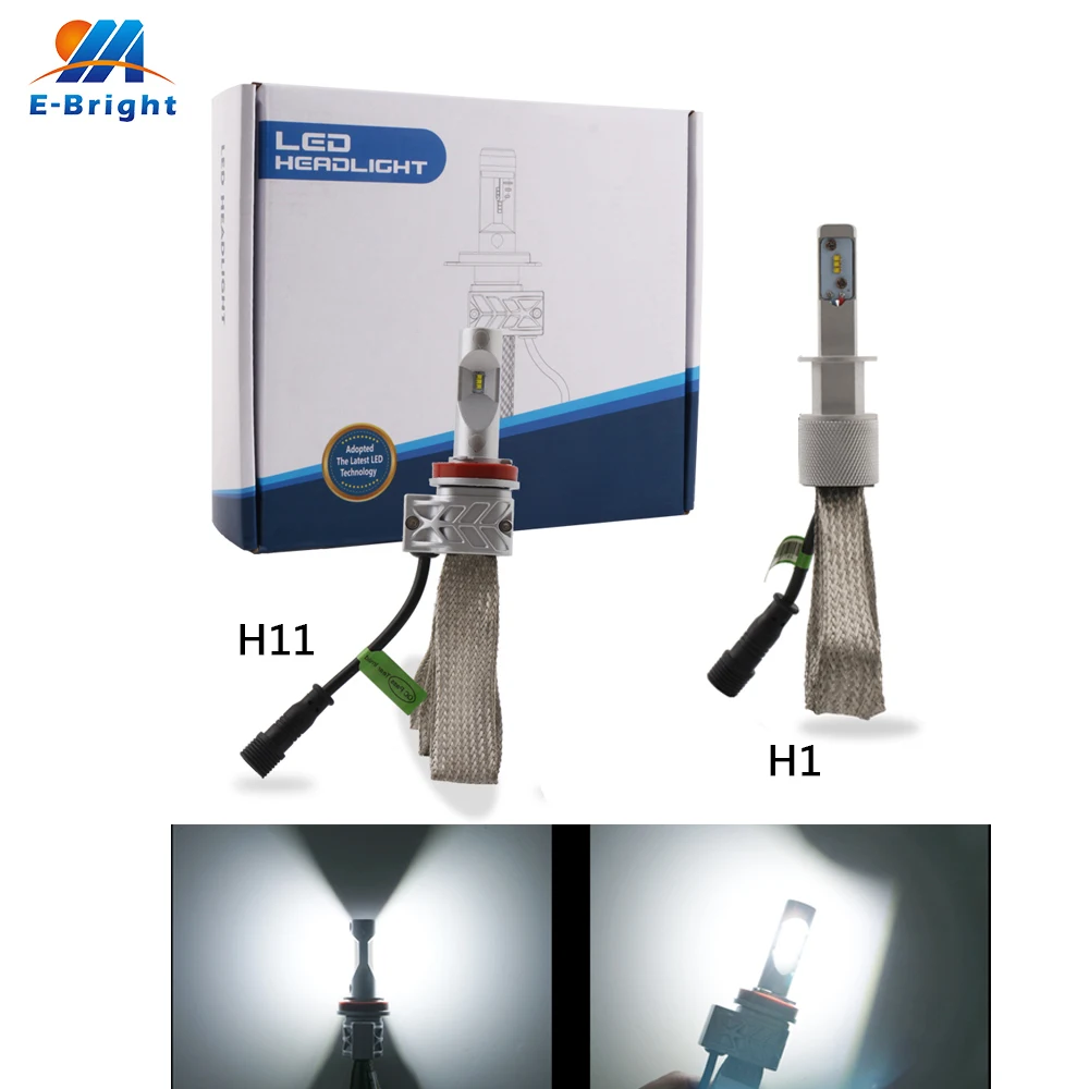 1 комплект головной светильник H1 H3 H4 H7 H8 H11 9005 9006 40 Вт 5S 4000LM 6000K 340W 9 32 в пост 60
