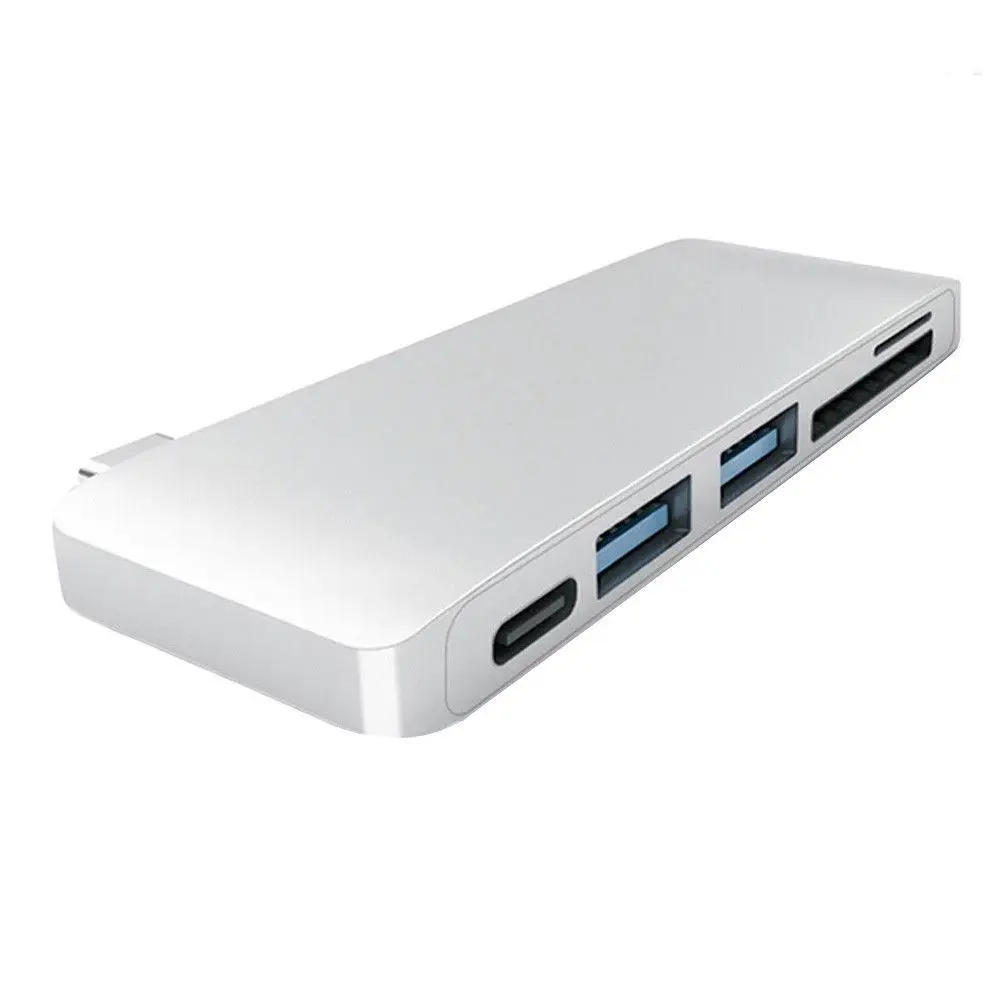 EastVita USB 3 0 Портативный Type-C 5-в-1 комбинированный адаптер концентратора и кардридер