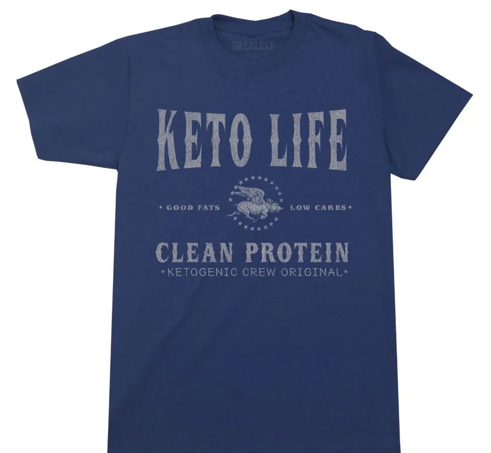Футболка Keto Life Классическая футболка в стиле хип хоп кетоны кетози летающая