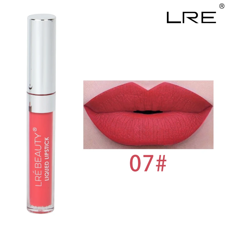 07 LRE BEAUTY Водонепроницаемый, Быстросохнущий блеск для губ - Цвет: 07