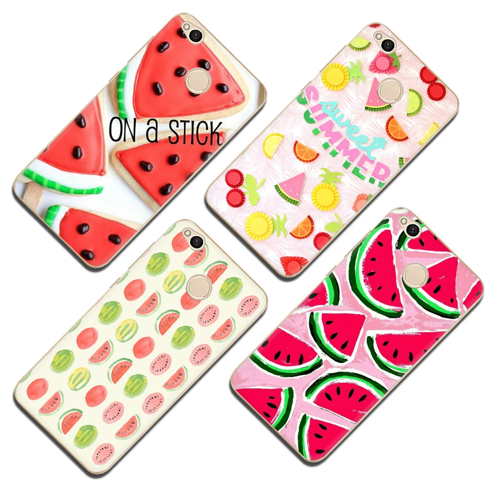 watermelon Hard Phone Cover Case for Xiaomi Mi 5 6 8 5S A1 A2 5X 6X F1 9 9SE MAX3 9T CC9e A3 pro | Мобильные телефоны и