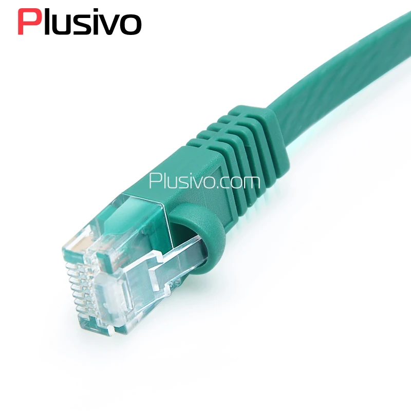 10 шт. до 1000 Мбит/с 1MeterCAT6 плоский Ethernet кабель RJ45 Lan сетевой Патч корд для компьютера