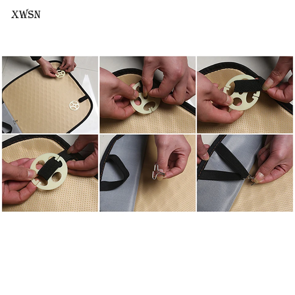 Универсальная автомобильная подушка из искусственной кожи для vw golf 4 5 6 VOLKSWAGEN polo