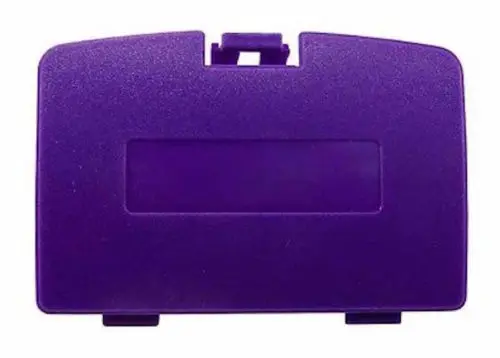 Purple blue 2 шт. Крышка батарейного отсека Ремонт Замена для Nintendo Запчасти для Gameboy консоль GBC черный белый прозрачный синий - Цвет: Purple blue