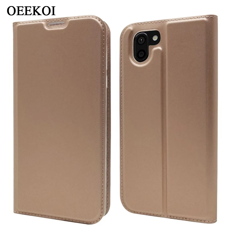 Ультратонкий кожаный чехол бумажник OEEKOI для Sharp Aquos Sense Plus/sense SHV40 SH 01K/R2 03K/R SHV39/R Compact