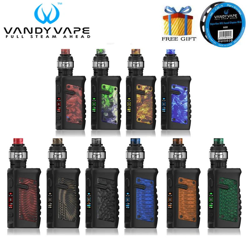 Оригинальный Vandy Vape Jackaroo набор 100 Вт JACKAROO Mod SUBTANK система Водонепроницаемая сетка