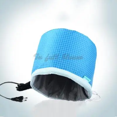 Небесно голубая маска для волос согревающая шапка масок практическая безопасность паровой Уход за волосами