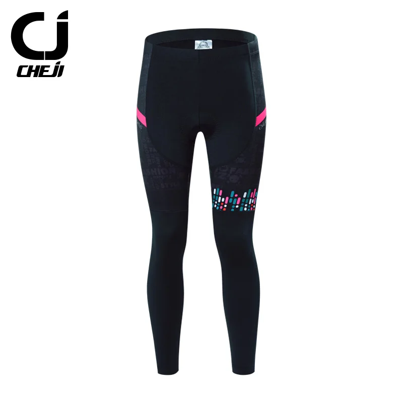 Лучшие Продажи Женщин Руно Велоспорт Брюки Cheji Новый Тепловая Велосипед Женщины