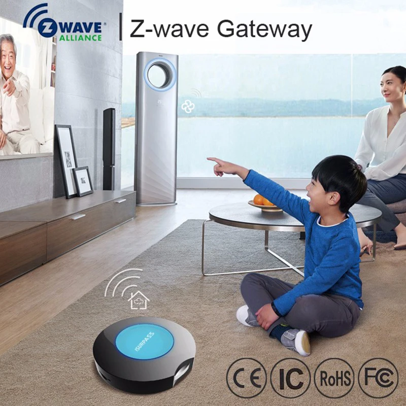 Z wave шлюз концентратор центральный контроллер eu868 42 МГц Встроенный ИК для