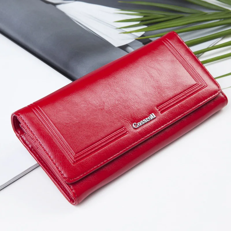 Бесплатная доставка Горячий красный клатч HASP дизайнер кошелек Для женщин