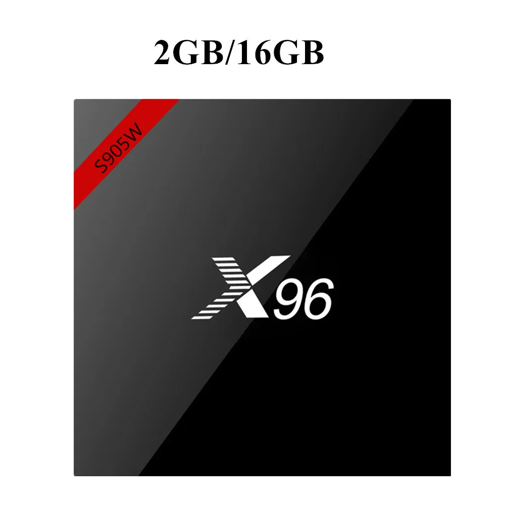 ТВ-приставка X96 X96w, WiFi, android 7,1, 2 ГБ, 16 ГБ, Amlogic, 1 ГБ, 8 ГБ, S905W, четырехъядерный ТВ-приставка, WiFi, медиаплеер, смарт-приставка x96mini - Цвет: X96W 2GB 16GB