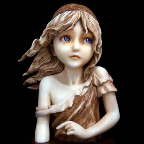 Фигура из смолы с забавными надписями 1/7 грудь GK без покрытия цвета|figure bust|resin