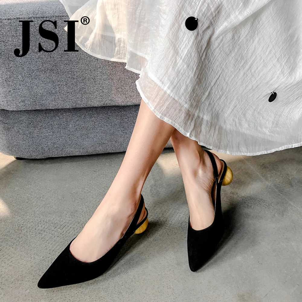 JSI/Модные женские босоножки Высококачественная обувь из натуральной кожи с