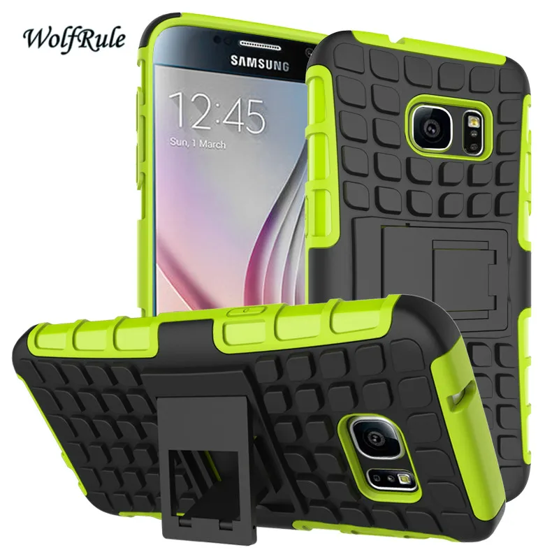 WolfRule sFor Case Samsung Galaxy S7 Soft Silicone &amp Hard Plastic For Cover G9300 &lt |
