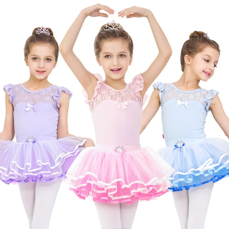 

ballet dress dance leotard girls tank lace leotard fluffy sleeve ballet leotard colorful ballet tutu kids leotard ballerina tutu