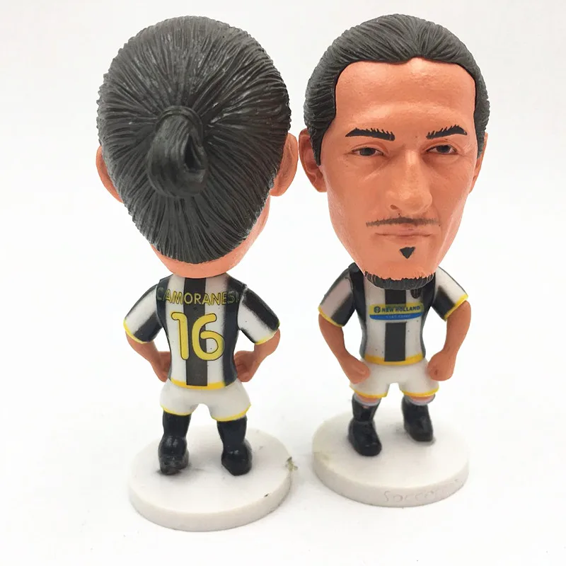 Soccerwe Cartoono Футбольная звезда Кукла JUV #16 # Mauro Camoranesi статуэтки статуи детская